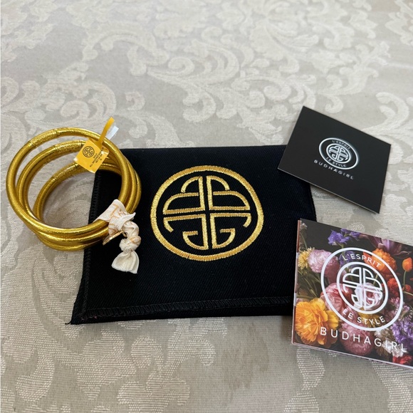Budha Girl Gold All Weather Bangles size M - Picture 6 of 12